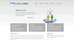 Desktop Screenshot of matelabs.com