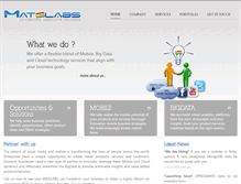 Tablet Screenshot of matelabs.com
